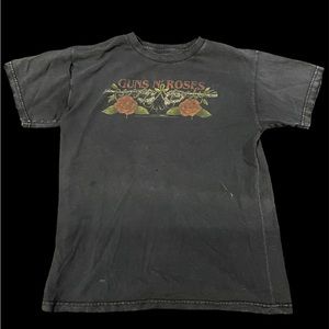 Women’s S distressed Guns N’ Roses T-shirt